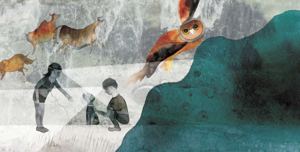 L’Ombre et le hibou page 34-35