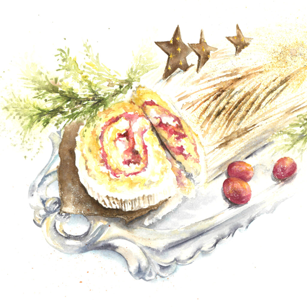 Bûche traditionnelle