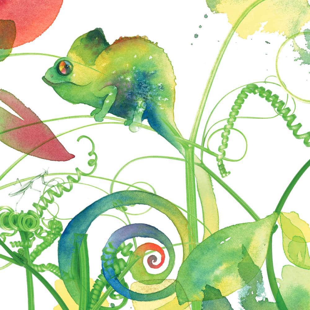 Carte Carlito le caméléon