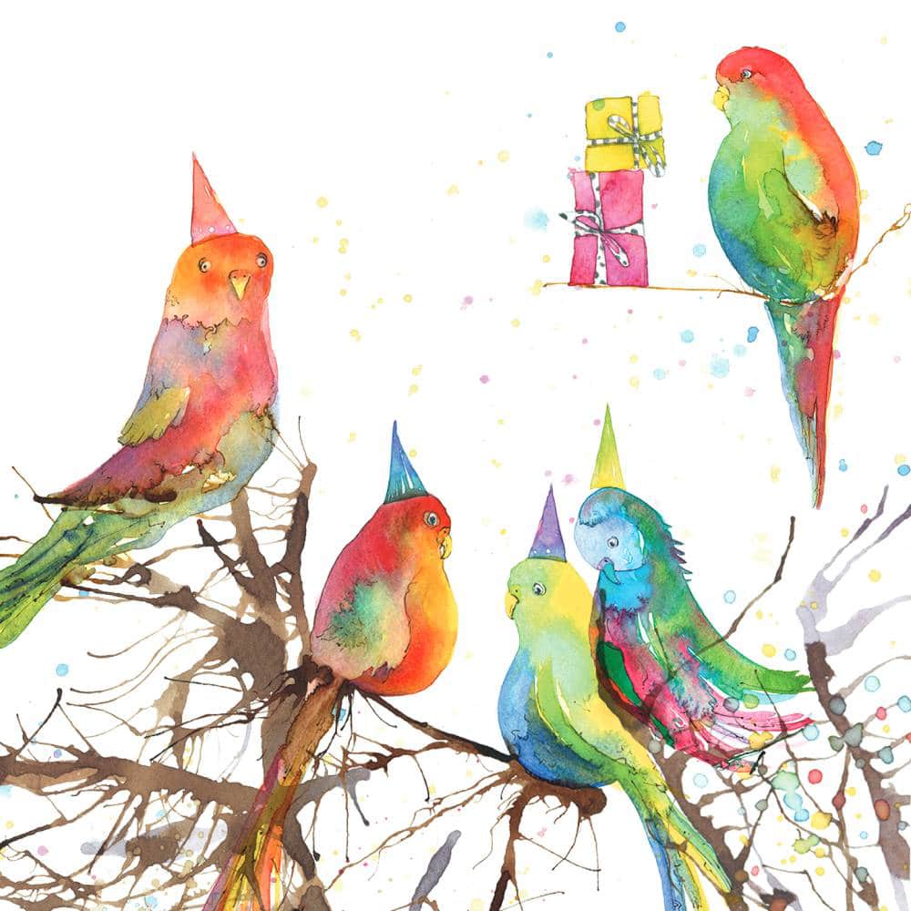 Carte anniversaire : C'est la fête!