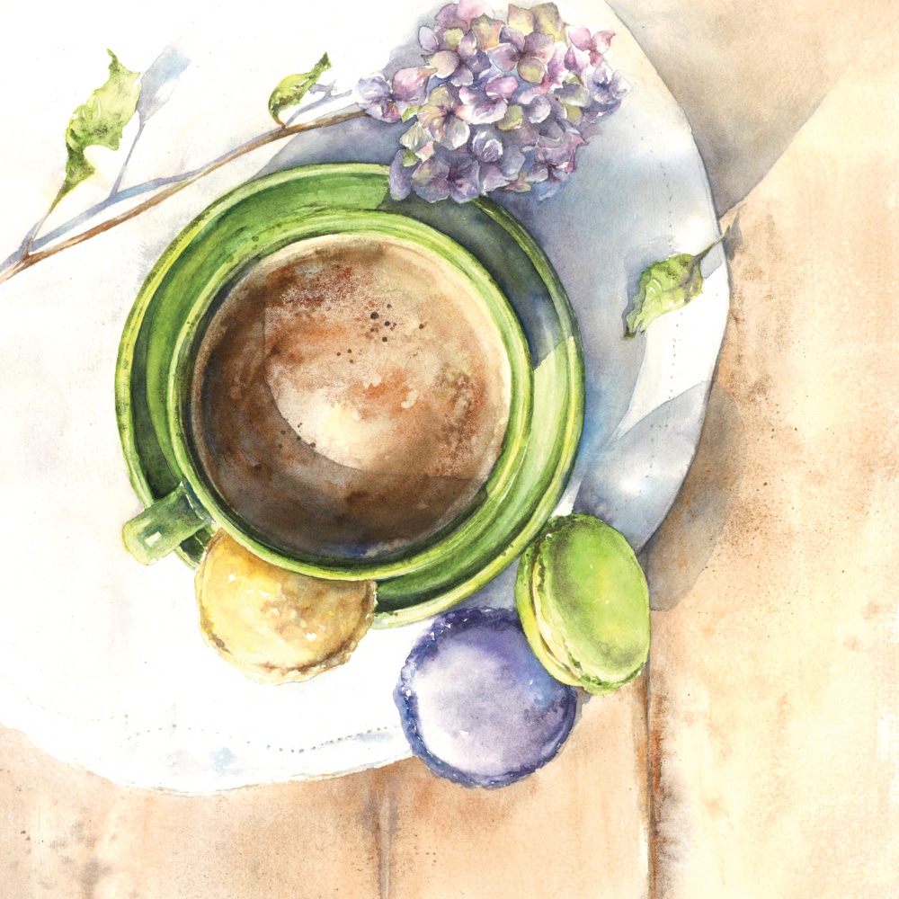 Carte Café et Macarons