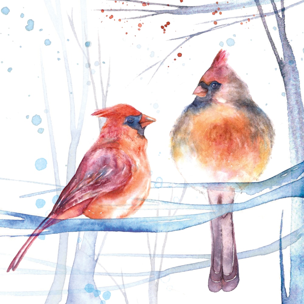 Carte Chanson d'hiver