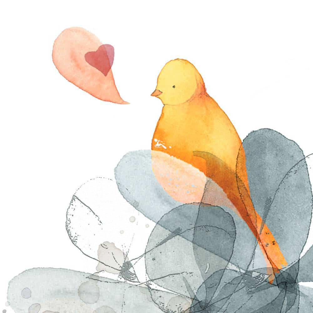 Carte Chanson d'amour