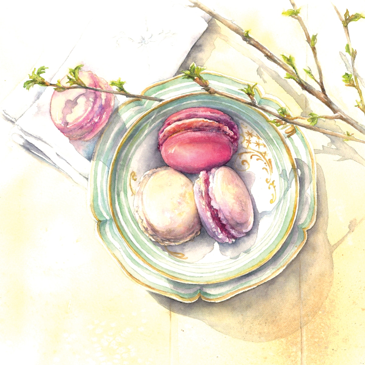 Souvenirs et macarons